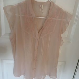 Pink peach Blouse